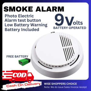 [Buy 10 GET 1] Smoke Detector with Battery | Fire Alarm