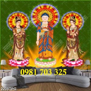 Tranh gạch 3d Phật giáo