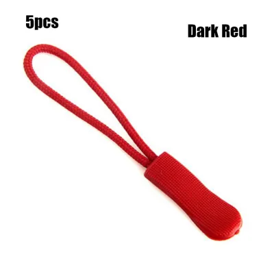 MUSASI 5/10/15/20pcs High quality Travel Bags Clip Buckle Ends Lock Zips Zip Puller Replacement Zipper Pull Cord Rope Pullers
