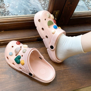 [Free Shipping] New Fashionable And Cute Thick-Soled Slippers For Women Perfect For Summer Couples And Beach Wear Easy Slip-On Design