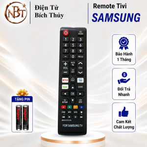 Remote điều khiển tivi Samsung Mã 17 BN59-01315Ađiều khiển Samsung internet -Tặng pin - T&U Remote