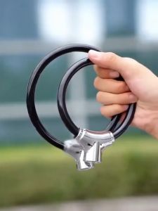 Bicycle Lock Portable Ring Cable Anti-Theft Bike Lock for Mountain Mtb Road Bike motorcycle Lock