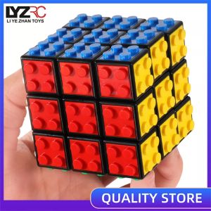LYZRC Khối Rubik Chất Lượng Cao Khối Rubik Ma Thuật 3X3 Đồ Chơi Fidget