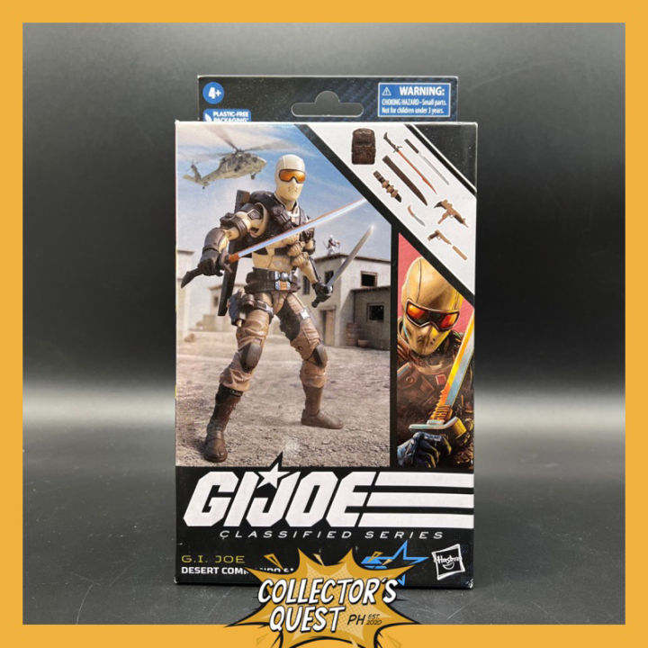 Gi Joe Classified Series Desert Commando Snake Eyes Figure Lazada Ph