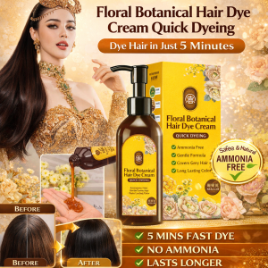 Plant-Based Hair Color 30 Second Quick Dye/Hair Cream With Nourishing Shine & Smooth/No Irritation/Easy Home Use For Women/Adults/Hair Care Treatment