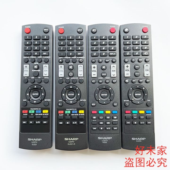 2022☒ Original SHARP Sharp LCD TV remote control GJ221 GJ221R GJ222