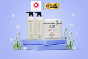 [Chính hãng] Combo gội xả hấp CHC Hàn Quốc 1500ml (Quà tặng combo 2 cặp gói gội xả)