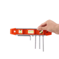 Magnetic Torpedo 9 Inch Spirit Level, Heavy Duty 3 Bubble Level 45°/90°/180°, Construction Magnetic Leveling Tool R9953. 