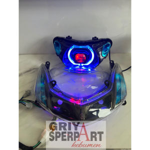 Lampu depan mio new smile + Sen biled billed MATRIX X1