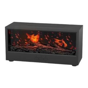 Antique Style Fireplaces Flame Mists Maker And Essential Oil Humidifier with LED Light Decorative Aromas Diffuser