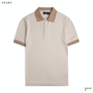 Áo Polo Nam AKUBA Cổ Bẻ Basic Form Slimfit Chất Polyester Thoáng Mát Vải Dày Co Giãn | 01HE1320