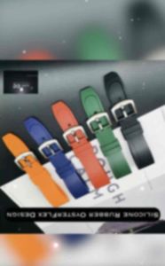 New Silicone Watch Strap Quick Release Pin 18mm 20mm 22mm 24mm