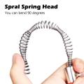 Auger plumbing Snake Drain 5M, Professional Spring Cable Drain Snake for Pipe Cleaner,Sewer/Bathtub Drain/ Kitchen Sink Cleaner, Comes with Gloves. 