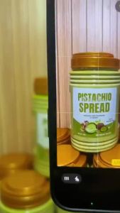 Keemkatt Authentic Creamy Pistachio Spread Roasted Pistachio Nut Butter Premium Dessert & Snack Cream Available in Weights from 250g up to 2.2kg