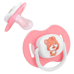 GOLDVAULT Cartoon Cute Newborn Infant Toddler Baby Pacifier Soother Infant Teether