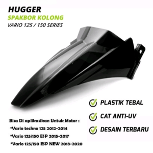 Spakbor Kolong/Huger Vario 125 - Vario 150 Akai Racing Original Bahan Abs Premium