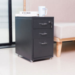 3/5 Layer Metal Drawer Unit-Minimalist Home Office Drawer File Cabinet Storage with Lock
