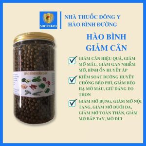 ✅[CHÍNH HÃNG] Nam Dược Gia Truyền Hào Bình Giảm Cân Bình Ổn Huyết Áp Kiểm Soát Đường Huyết Chống Béo Phì  Giảm Béo Hạ Mỡ Máu Giữ Dáng Eo Thon. Giảm Mỡ Bụng Mỡ Nội Tạng Mỡ Dưới Da Mỡ Toàn Thân Giảm Mỡ Bắp Tay