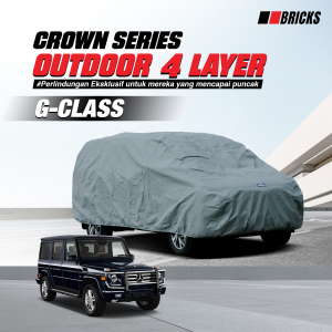 4 Layer Cover G-CLASS Sarung Mobil Super Outdoor Anti UV & Waterproof BRICKS