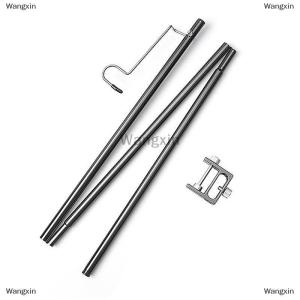 [COD] Wangxin โคมไฟตั้งแคมป์แบบตั้งโต๊ะ1ชิ้น ที่แขวนโคมไฟแบบถอดออกได้ที่ยึดโคมไฟแบบพกพาได้อุปกรณ์สำหรับนักท่องเที่ยวเดินป่า