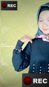 Baju muslim Longdress crinkle pakaian wanita terbaru fashion remaja kekinian