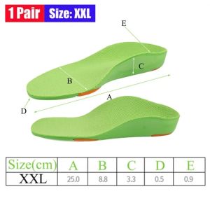 1 pair of Best EVA orthopaedic cushioning arch support insoles for childrens orthopaedic foam insoles for flat feet plantar fasciitis heel pain relief for kids