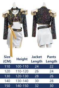 Girl Rumi Zoey Mira Kpop Demon Hunters Cosplay Costume for Girl Clothing Roleplay Outfits Halloween Carnival Suit Party Clothes