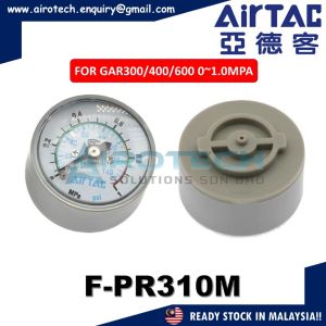 AirTAC F-PR Series Built-In Pressure Gauge For GA Series FRL & Reverse Flow Valve