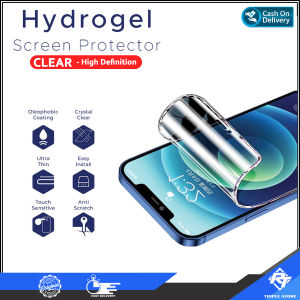 Anti Gores HYDROGEL ANTI SPY Semua Type HP Depan Belakang Matte Doff Jelly Not Tempered