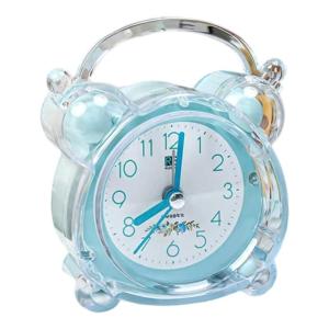 Cartoon Themed Timekeeping Device Quiet Alarm Clock For Children Room ABS Plastic LED Night Light Bedsides Timepiece