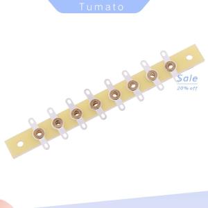 Tumato 1Pc 8-Pin FR4 tag strip turret terminal board generic FR HIFI vintage amp DIY