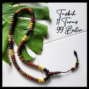 *PAGARDIRI* Tasbih Kayu Campur 11 Jenis [TERAS PADU]