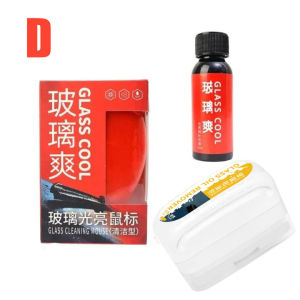 3Pcs Car Glass Cleaning Brush Decontamination Oil Film Remover Compound Windshield Sponge Cleaning Brush Auto Household Glass Polishing Tool