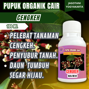 Pelebat Tanaman Cengkeh Pupuk Organik Cair 100 Ml Bantu Percepat Masa Tumbuh Jagotani Yogyakarta