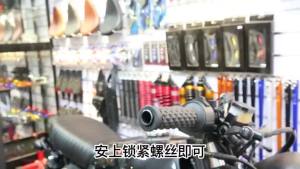 Motorcycle Universal Scooter Retro Round Aluminum Alloy Handlebar Mirror Blue Glass Bar End Side Mirrors Accessories