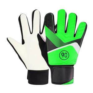 Adjustable Elastic Full Finger Glove Football Goalkeeper Glove Latex Support Football Game Gloves for Kids Adults