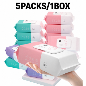 【Pure Care】 Botare Baby Hand and Face Wipes | Practical Care for Everyday Cleaning