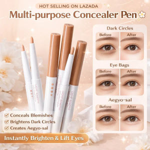 JS Multi Purpose Full Coverage Concealer Stick Professional Makeup Artist Recommended Long Lasting Waterproof Brightening Face Corrector Natural Finish