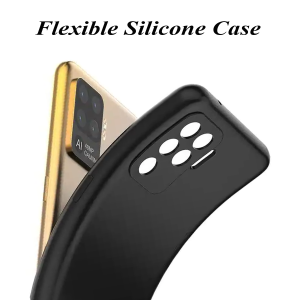 Case Flexible Matte Clear Oppo A54 A57 A74 A95 A76 A96 A36 A77 A77s A5s A7 A12 A11k F9 F5 F7 F11 Pro