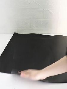 Industrial Rubber Sheet / Anti Slip Insulation Shock Absorbing Rubber Mat - Waterproof Wear & Oil Resistant Sealing Pad Soft Noise Reduction 65A Thickness 1-10mm