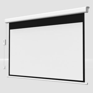 NO.8 shop 60-100 inch Electric high definition Projector Screen with remote control Projector Screen for wall roll