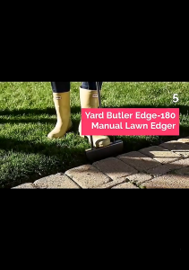 Lawn Edger Manual Stainless Steel Blade Nonslip Grip Manual Trimming Shovel For Precise Lawn Edges Cutting