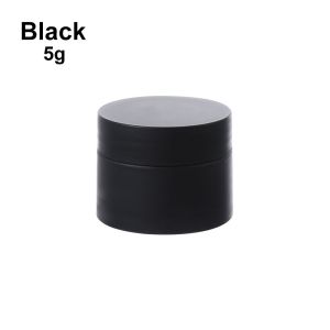 DOHOHO 1Pcs Colorful Refillable Bottle Cosmetic Plastic Box Makeup Jar Empty Container Cream Jar Empty Box