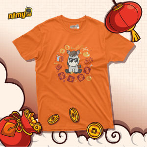 CNY11 - NTMY CNY 2026 Collection Horse Chinese New Year Cotton Family Reunion T-shirt