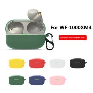 [In Stock] Dust-proof Transparent Protective Case For SONY WF-1000XM4 Earphone Accessories Charging Box ​Cover For WF 1000XM4 Silicone Shell