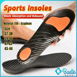 Baete Sports Insoles Soft Massage Shoe Pads Deodorant Breathable Running Insoles for Men Women 1Pair