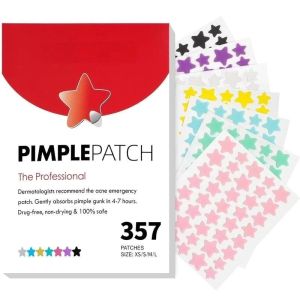 357 PCS Waterproof Star Acne Pimple Patches Facial Skin Care Mild Non-irritating Colorful Acne Patch