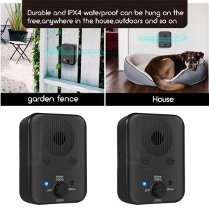 [Vodool Home Mall] Pet Puppy Anti Bark Ultrasonic Suppressor Outdoor Anti Noise Dog Repeller Device Waterproof Dog Behavior Training Device