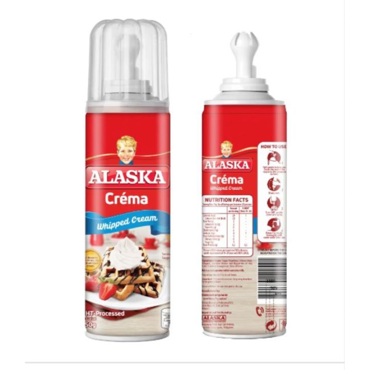 100 Alaska Whipped Cream Spray 250g (112024 Expiration date) Lazada PH