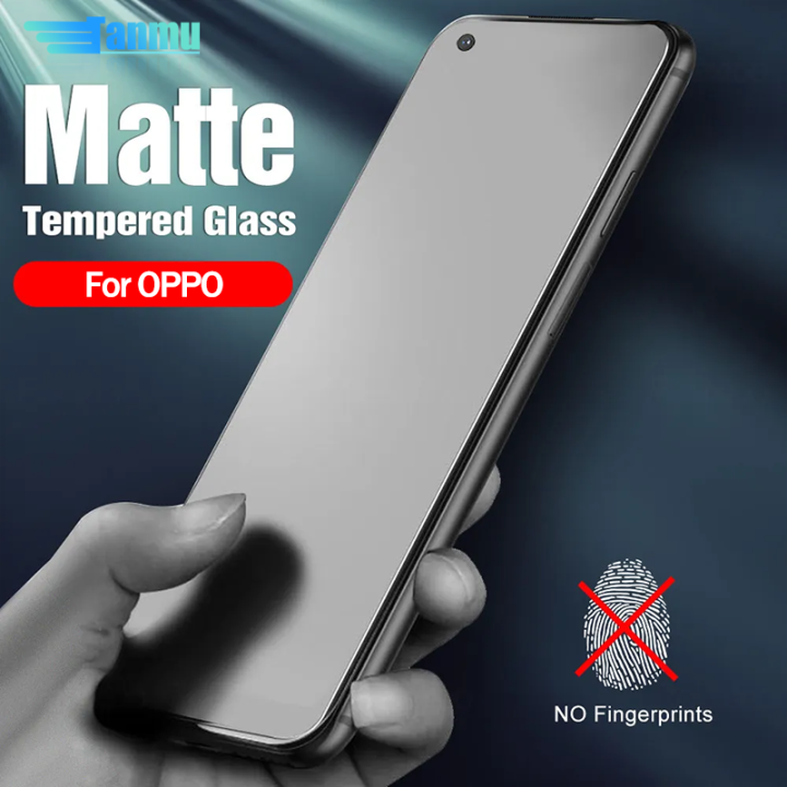 9d Frosted Matte Tempered Glass For Oppo A18 A38 A98 A78 A58 4g A1 A96